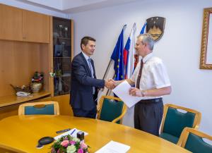 podpis pogodbe